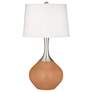 Burnt Almond Spencer Table Lamp with Dimmer