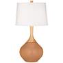 Burnt Almond Wexler Modern Table Lamp from Color Plus