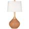 Burnt Almond Wexler Modern Table Lamp from Color Plus