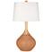 Burnt Almond Wexler Modern Table Lamp from Color Plus