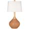 Burnt Almond Wexler Table Lamp with Dimmer