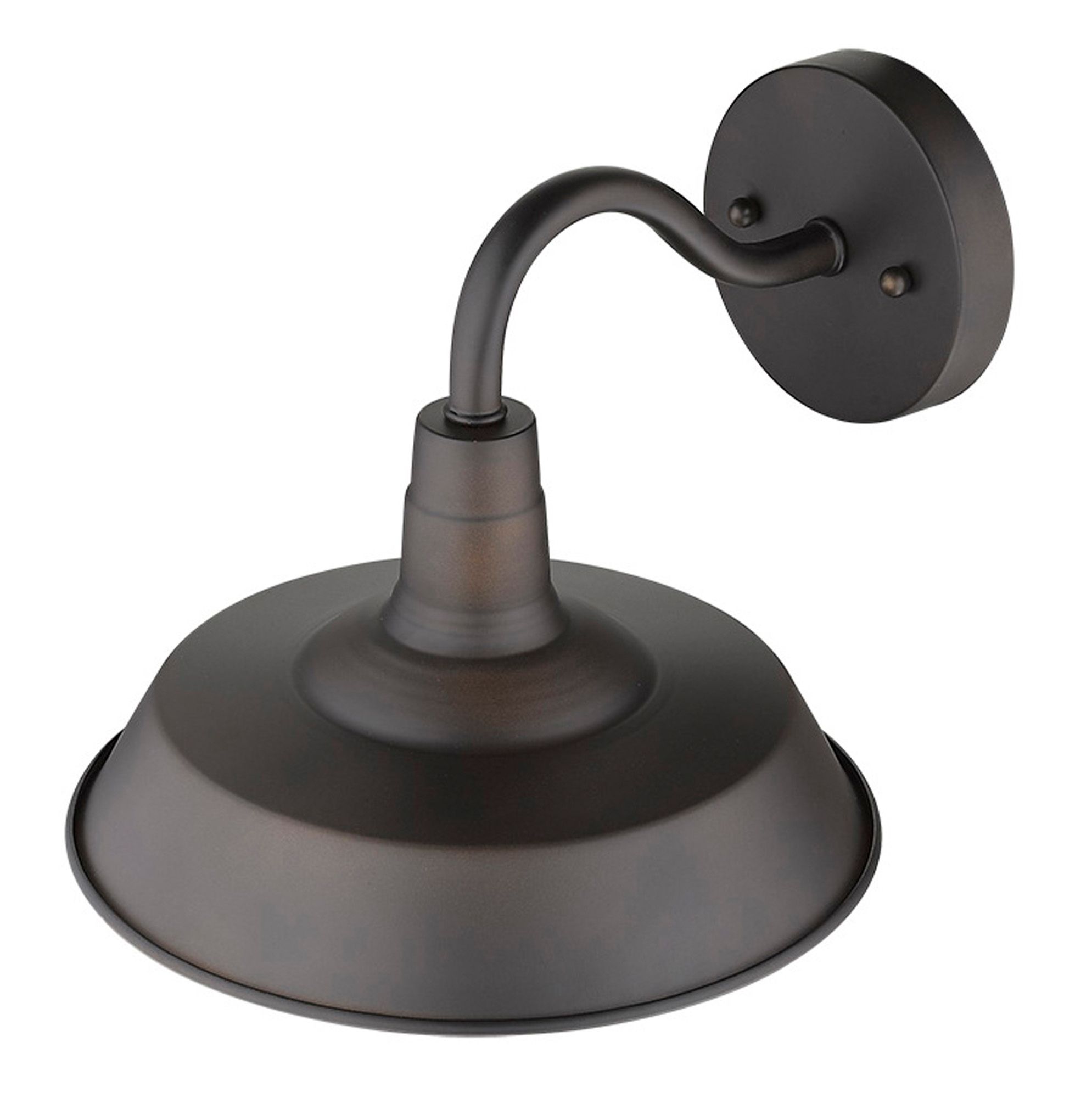 Image 7 Burry 1-Light Oil-Rubbed Bronze Wall Light with Seeded Glass more views