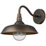 1_Burry 13 1/2" High Oil-Rubbed Bronze Outdoor Wall Light