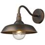 2_Burry 13 1/2" High Oil-Rubbed Bronze Outdoor Wall Light more views