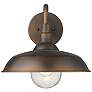 4_Burry 13 1/2" High Oil-Rubbed Bronze Outdoor Wall Light more views