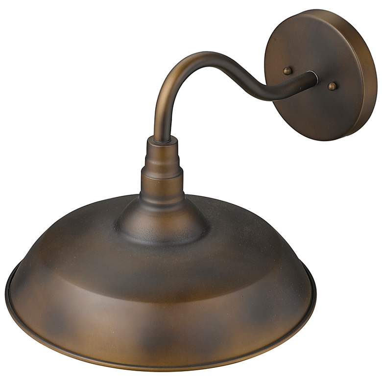 Image 5 Burry 13 1/2" High Oil-Rubbed Bronze Outdoor Wall Light more views