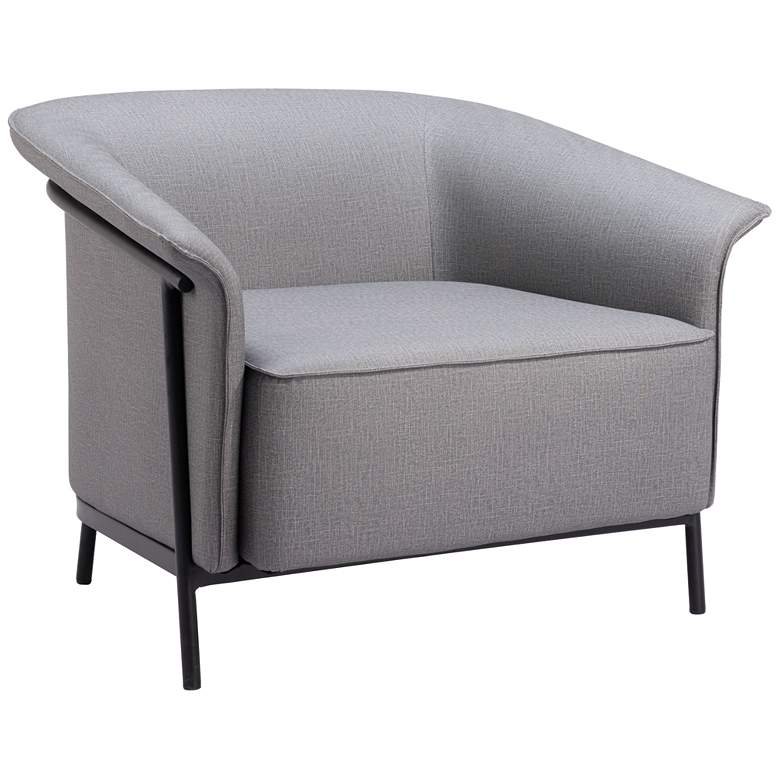 Image 1 Burry Accent Chair Slate Gray