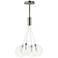 Burst 4-Light LED Pendant - Clear