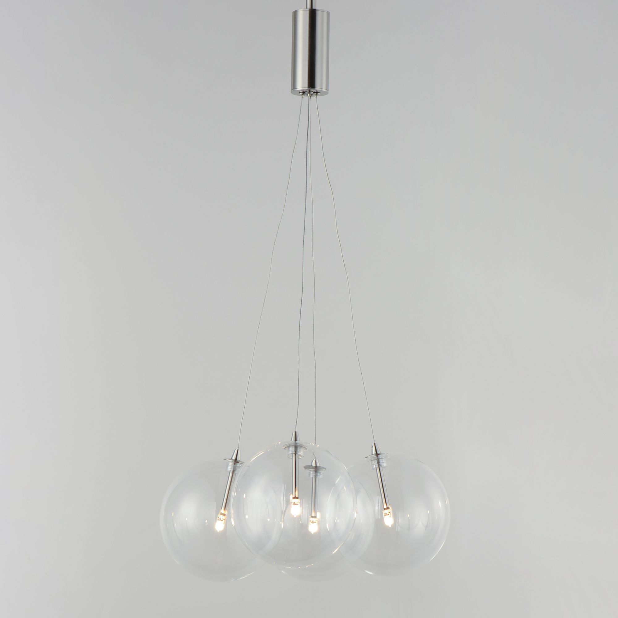 Image 4 Burst 4-Light LED Pendant - Clear more views