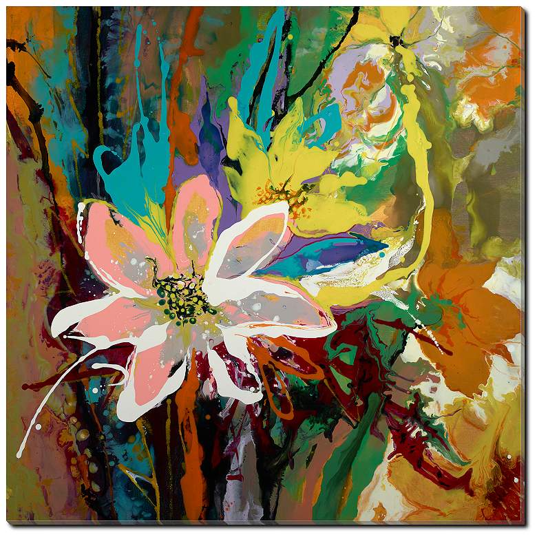 Image 1 Bursting Blossom II 36 In. by 36 In. Framed Art