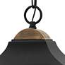 4_Burton 18 1/4" High Black 2-Light Outdoor Hanging Lantern more views