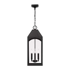 Image5 of Burton 26 1/2" High Black 4-Light Outdoor Hanging Light more views