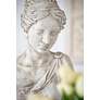 5_Bust of Women 22" High Antique White Statue more views