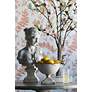 7_Bust of Women 22" High Antique White Statue more views