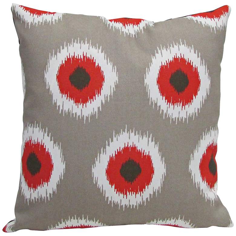 Image 1 Busting Dots 18 inch Square Outdoor Throw Pillow