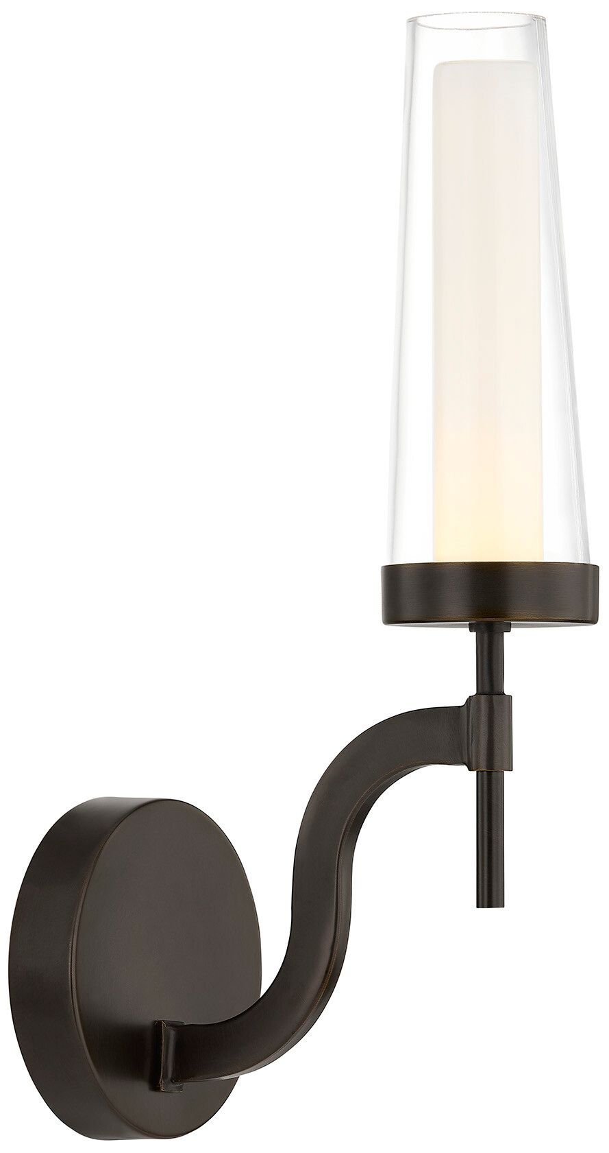Butler 1-Light Wall Sconce in Mediterranean Bronze