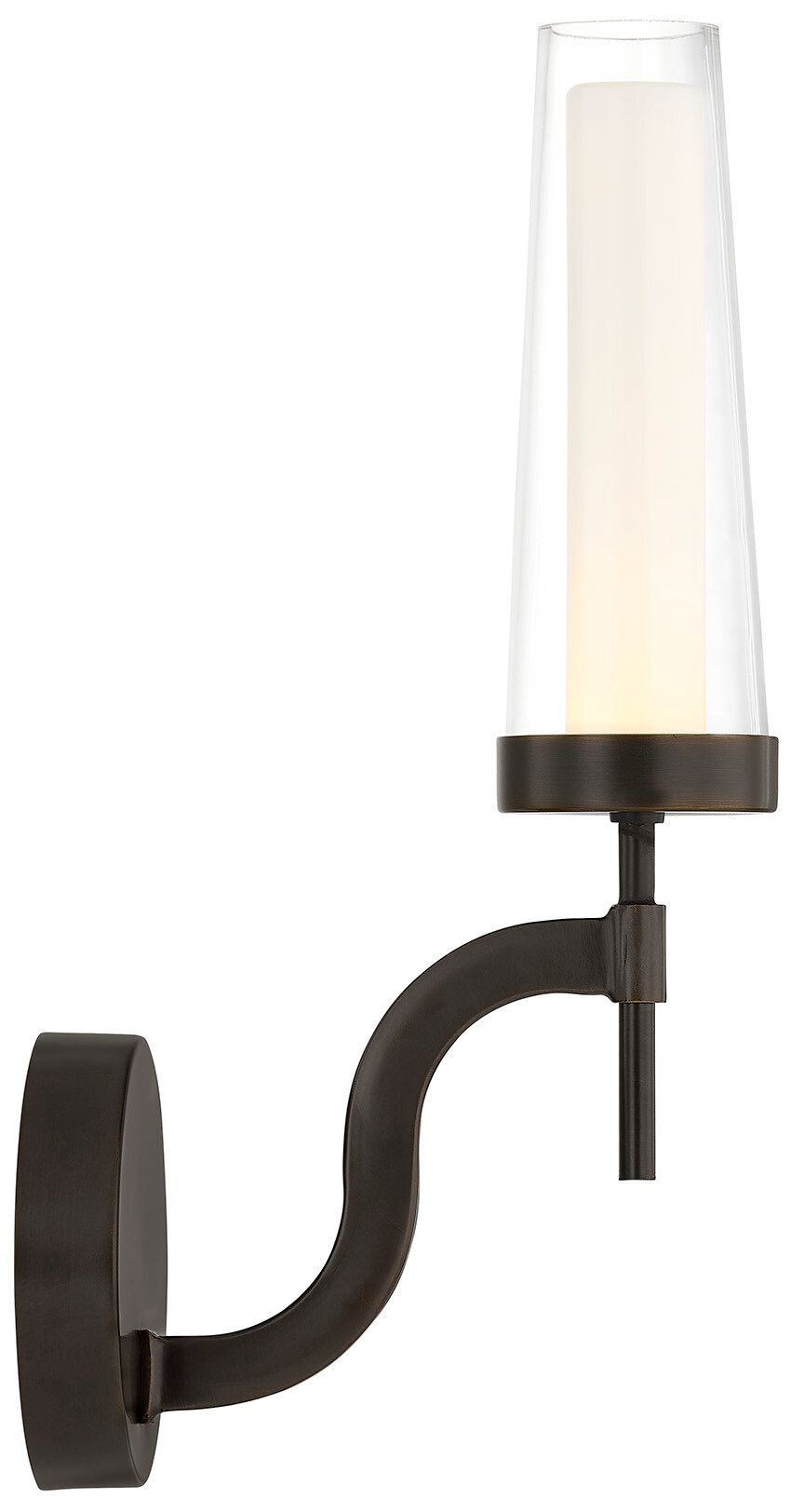 Butler 1-Light Wall Sconce in Mediterranean Bronze