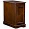 Butler 12" Wide Hazelnut Wood Accent Table with USB and Power Outlet