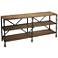Butler Auvergne Rectangular Wood and Iron Console Table