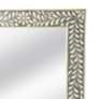 Butler Laviano Gray Bone Inlay 20 1/2" x 36 1/2" Mirror
