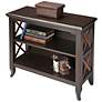 Butler Loft Newport Black and Cherry Low Bookcase