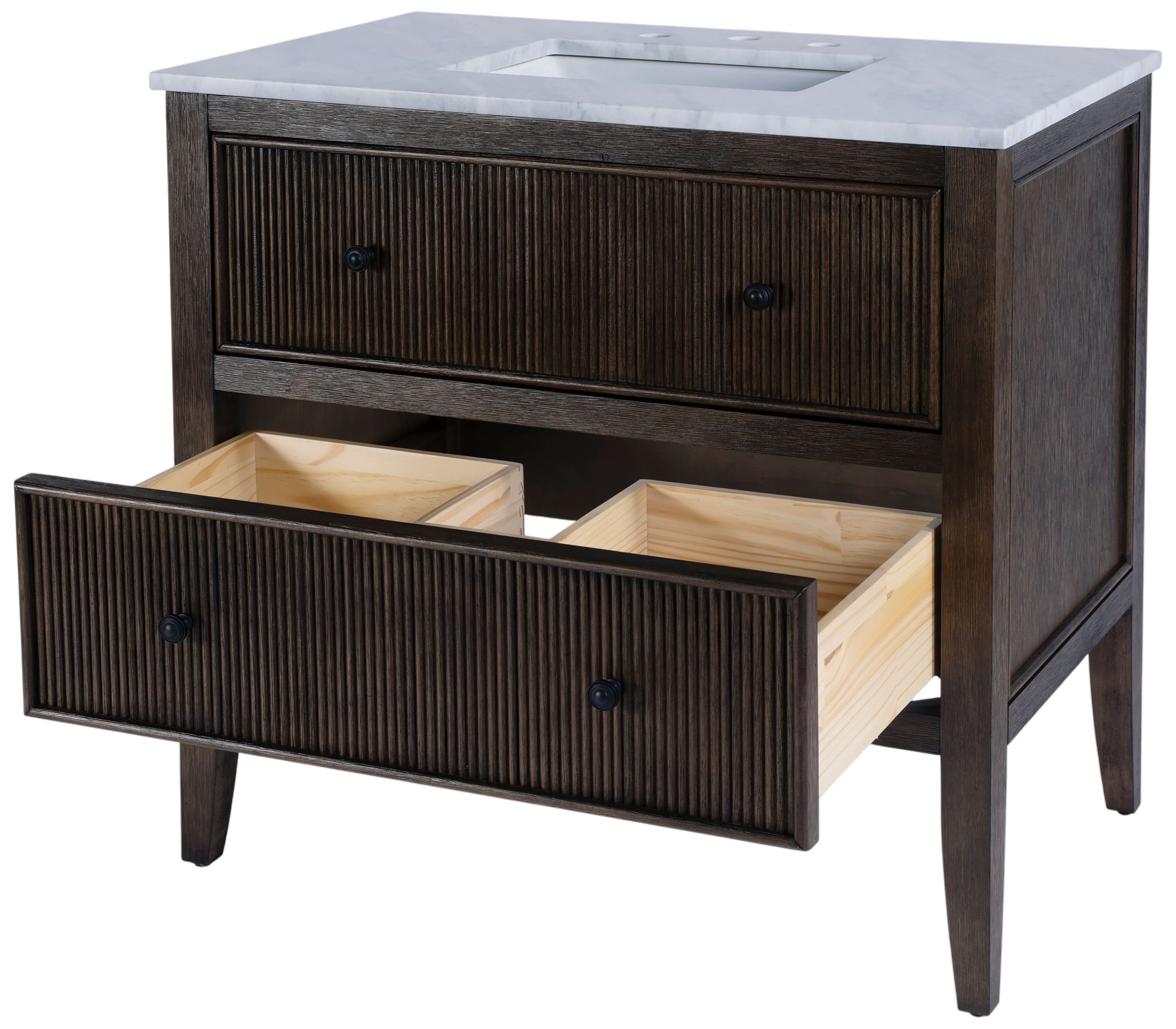 Image 2 Butler Specialty Company Bristol 36" W Bathroom Vanity, Dark Brown more views