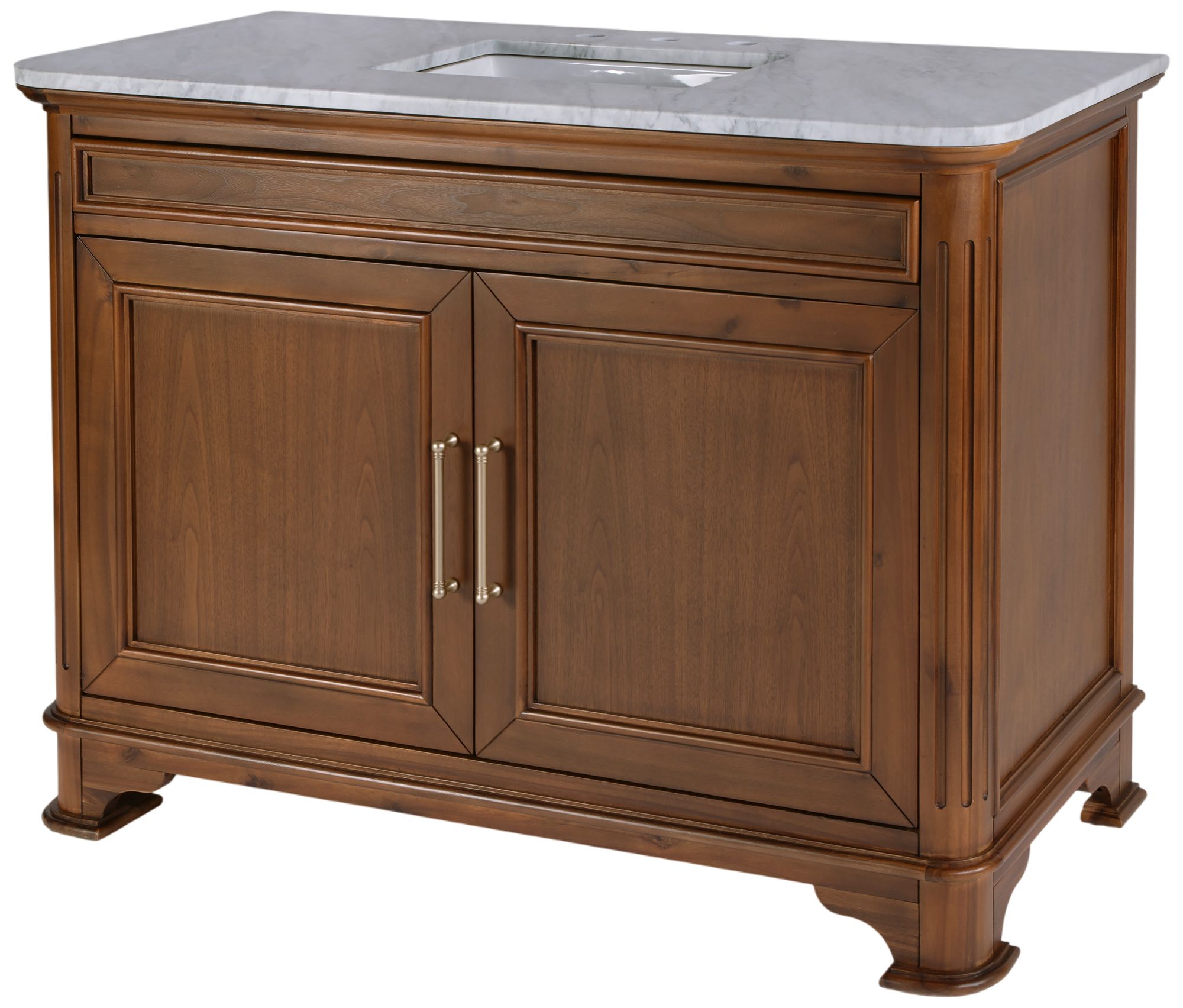 Thumbnail1 of Butler Specialty Company Colorado 48"W Marble Top Bathroom Vanity, Wal