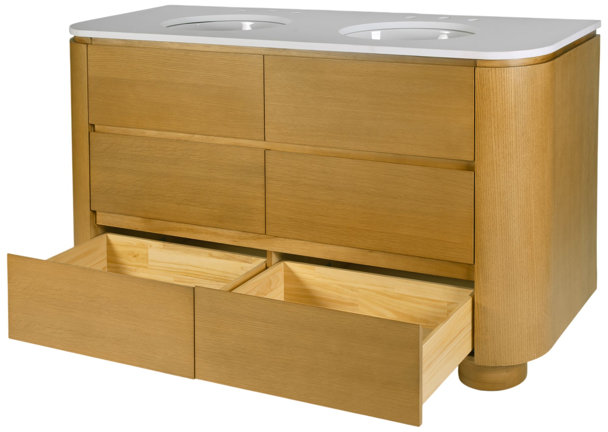 Image 3 Butler Specialty Company Genoa 60. in. W Bathroom Vanity, Light Brown more views