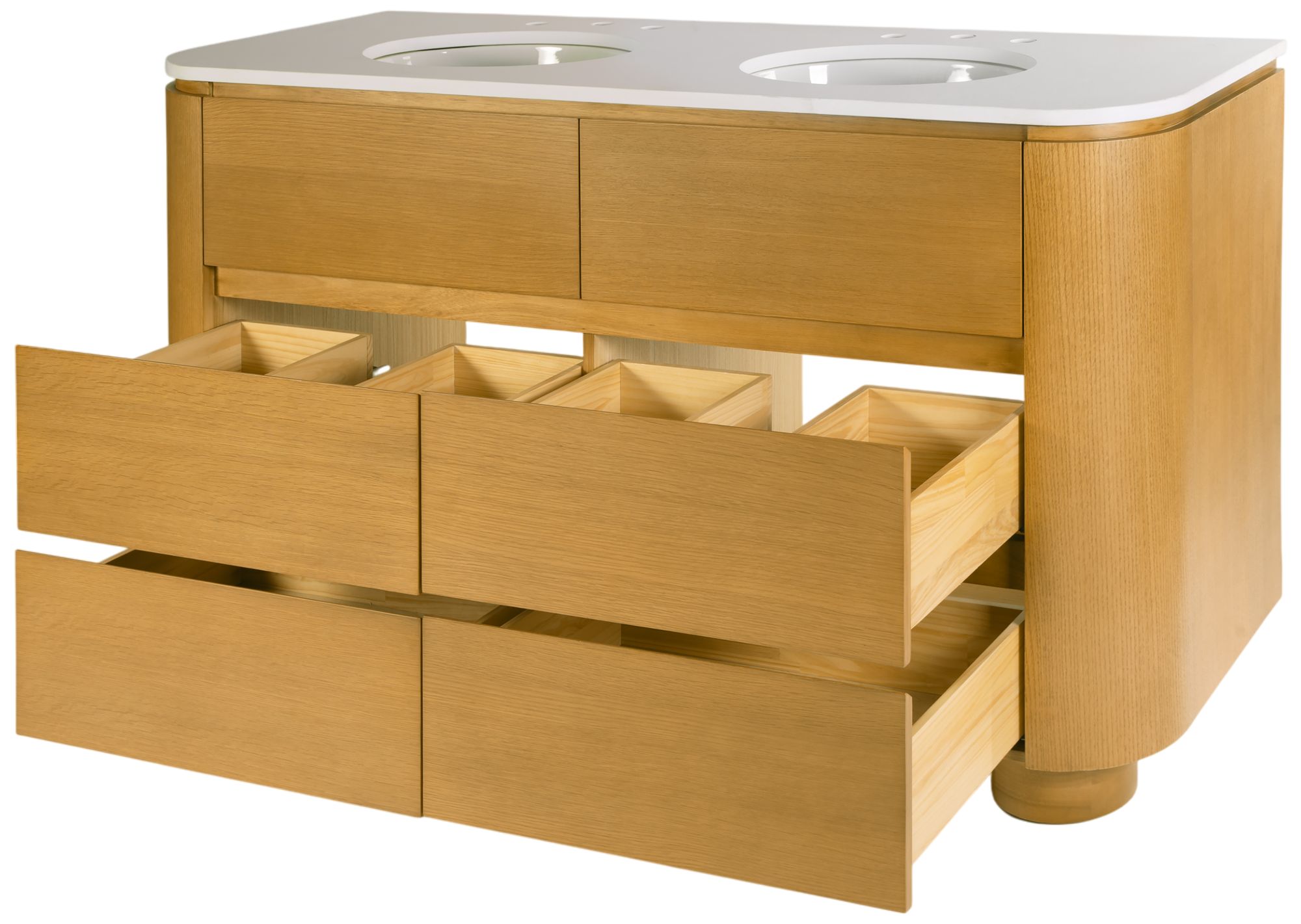 Image 4 Butler Specialty Company Genoa 60. in. W Bathroom Vanity, Light Brown more views