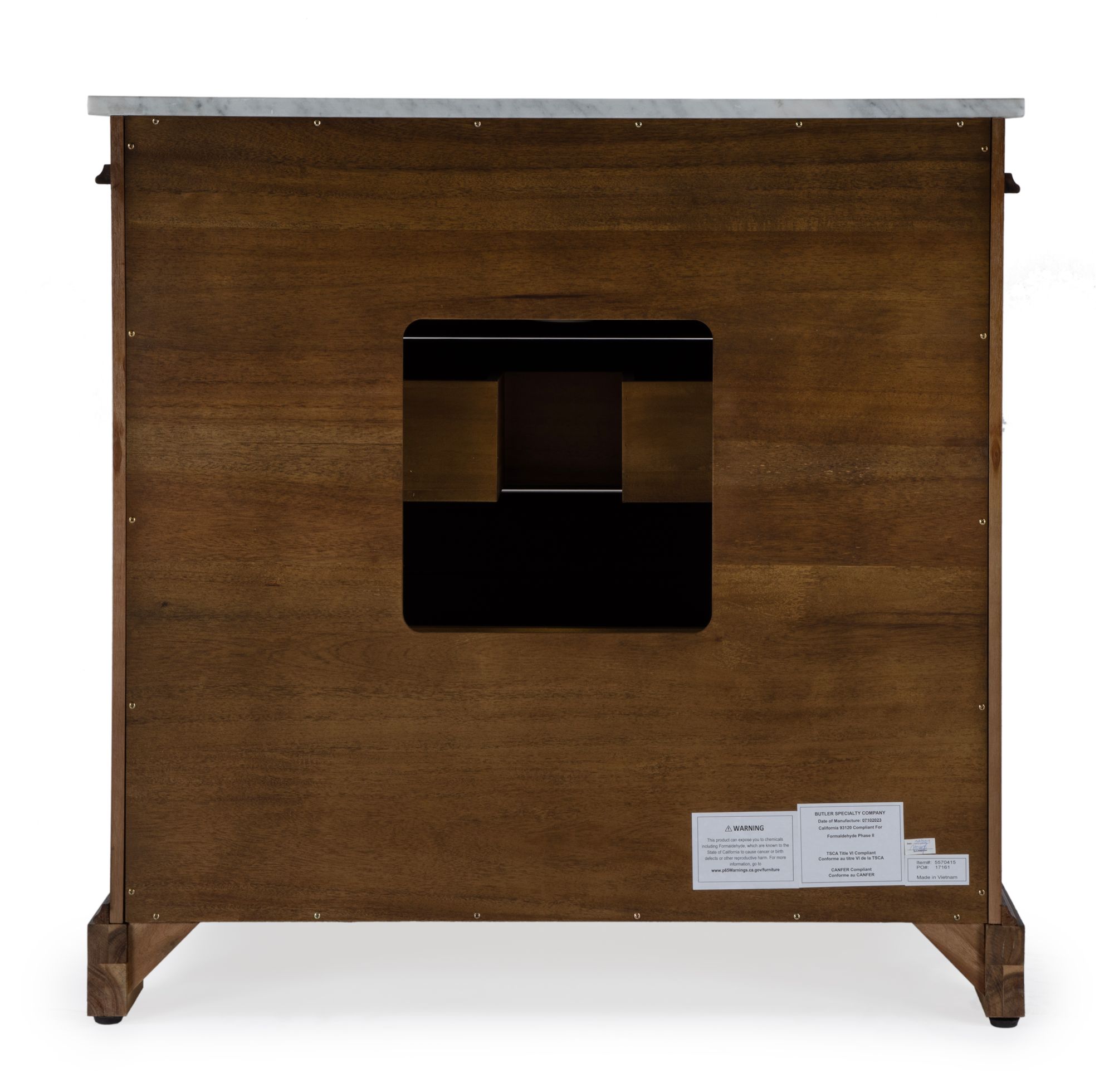 Image 7 Butler Specialty Company Hanson 36" Single Bathroom Vanity Set, Brown more views