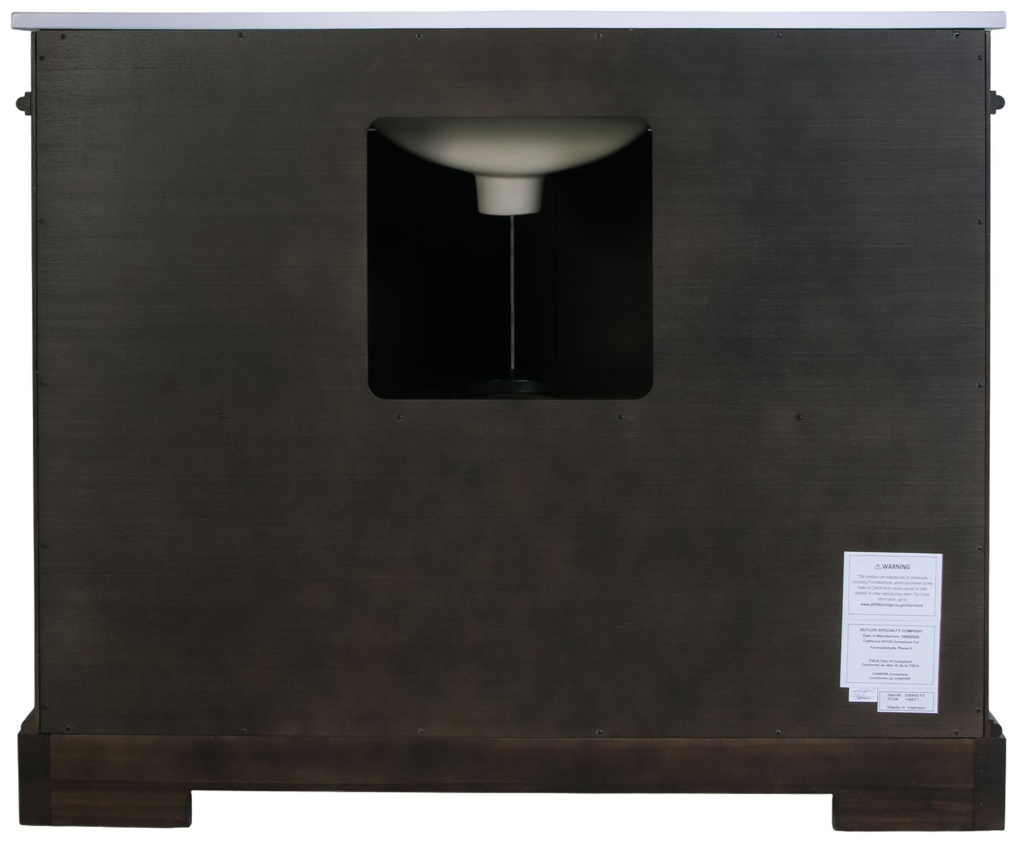 Image 5 Butler Specialty Company Maurice 42 in. W Bathroom Vanity, Dark Brown more views