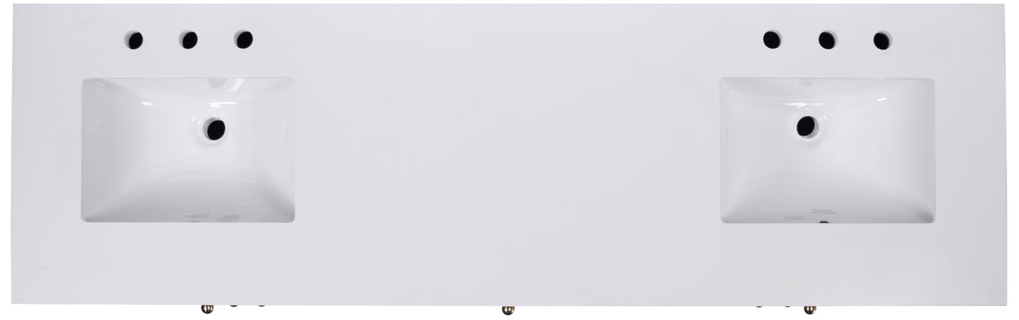 Butler Specialty Company Nora 72 in. W Quartz Bathroom Vanity Set, Natural