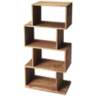 Butler Stockholm Light Brown Wood 4-Shelf Bookcase Etagere