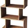 Butler Stockholm Light Brown Wood 4-Shelf Bookcase Etagere