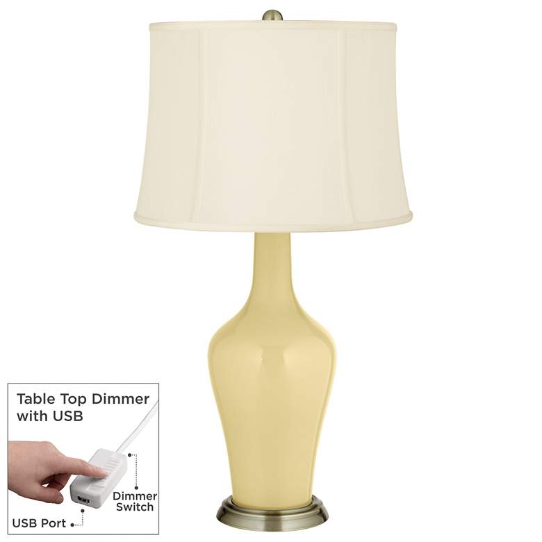 Image 1 Butter Up Anya Table Lamp with Dimmer
