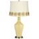 Butter Up Anya Table Lamp with Flower Applique Trim