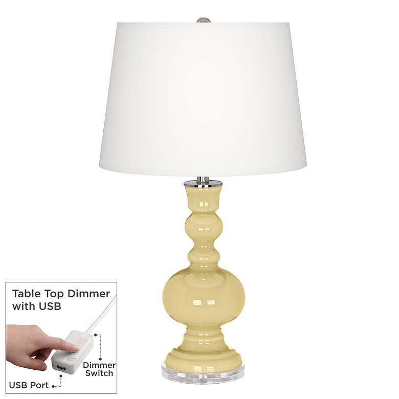Image 1 Butter Up Apothecary Table Lamp with Dimmer