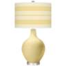Butter Up Bold Stripe Ovo Table Lamp