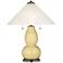 Butter Up Fulton Table Lamp with Fluted Glass Shade