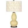 Butter Up Gardenia Double Gourd Table Lamp