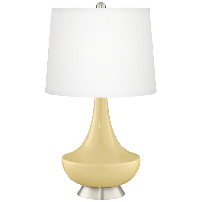 Image 2 Butter Up Gillan Glass Table Lamp with Dimmer