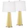 Butter Up Leo Table Lamp Set of 2 with Dimmers