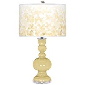 Image1 of Butter Up Mosaic Giclee Apothecary Table Lamp