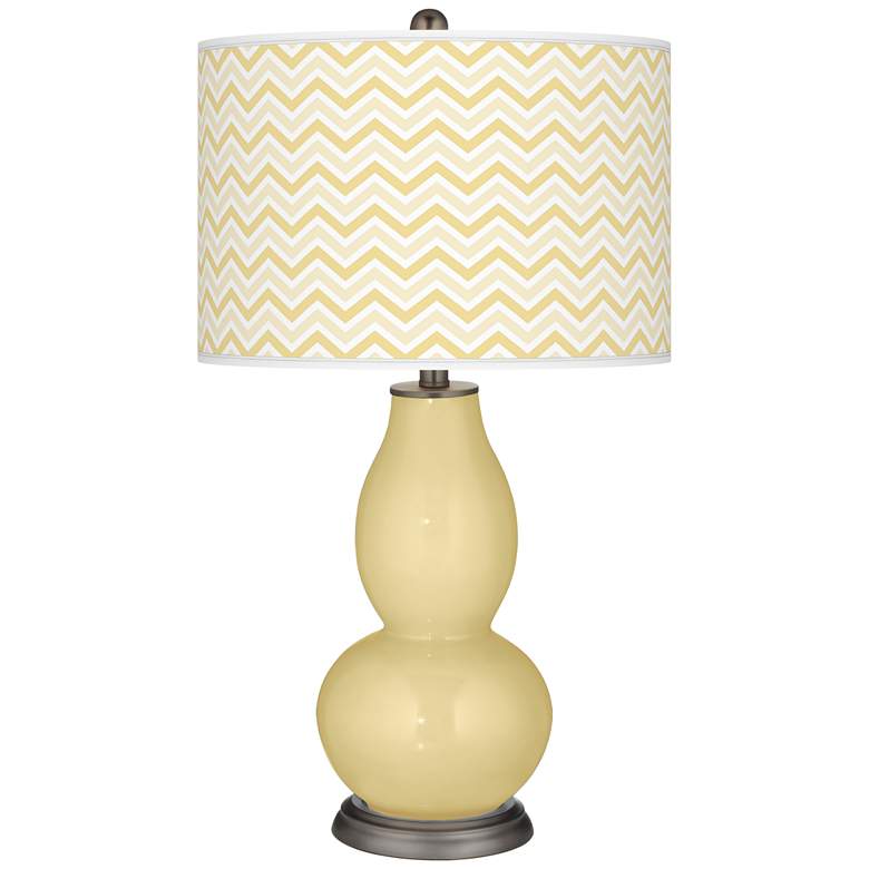 Image 1 Butter Up Narrow Zig Zag Double Gourd Table Lamp