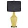 Butter Up Patterned Gray Shade Anya Table Lamp