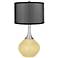 Butter Up Spencer Table Lamp with Organza Black Shade