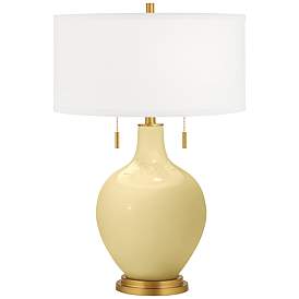 Image2 of Butter Up Toby Brass Accents Table Lamp with Dimmer