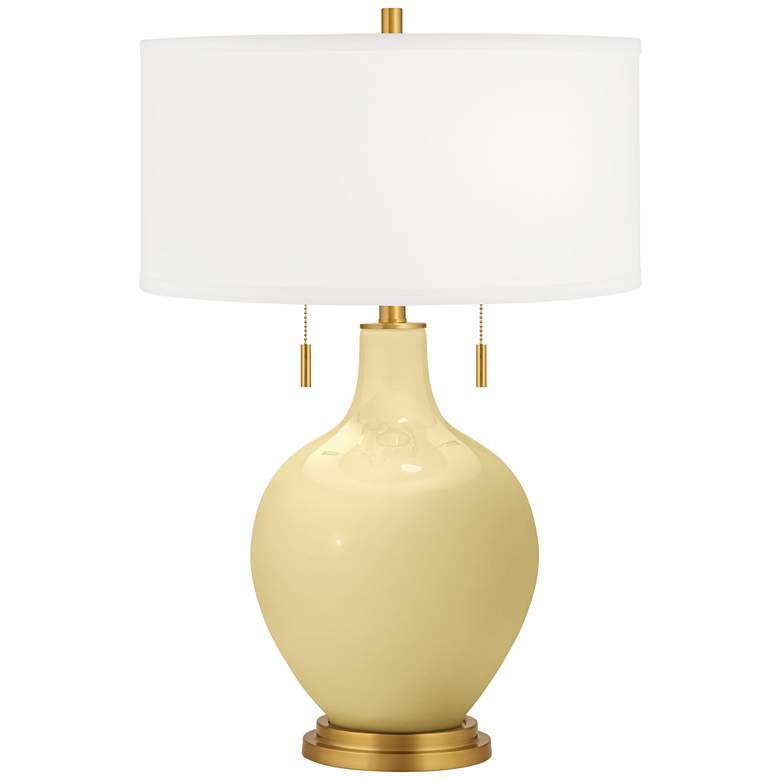 Image 2 Butter Up Toby Brass Accents Table Lamp with Dimmer