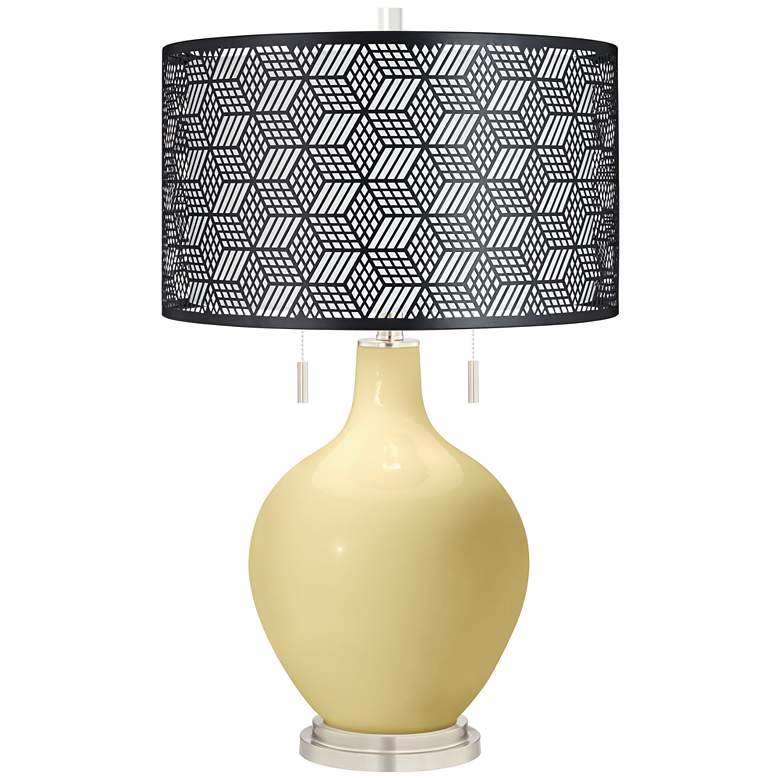 Image 1 Butter Up Toby Table Lamp With Black Metal Shade