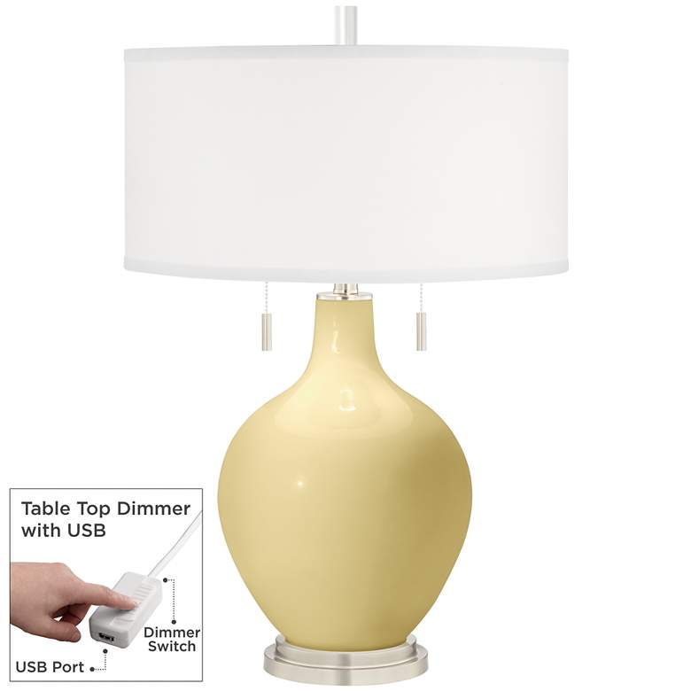 Image 1 Butter Up Toby Table Lamp with Dimmer